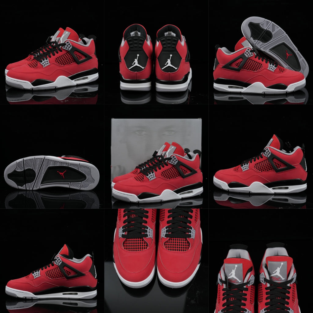 Jordan 4 – Design-Inspired "Toro Bravo" Custom Tribute Build AJ4‑TORO‑433