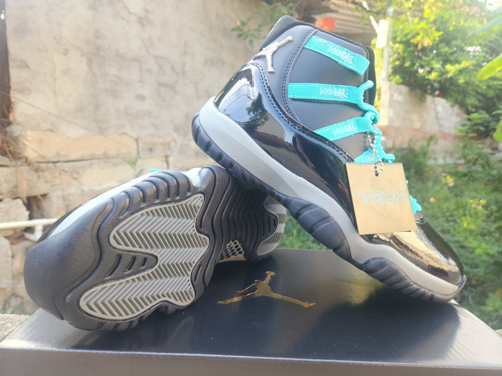Jordan 11 Design Inspired "TRON" Grid Pack Fantasy Build - 1122
