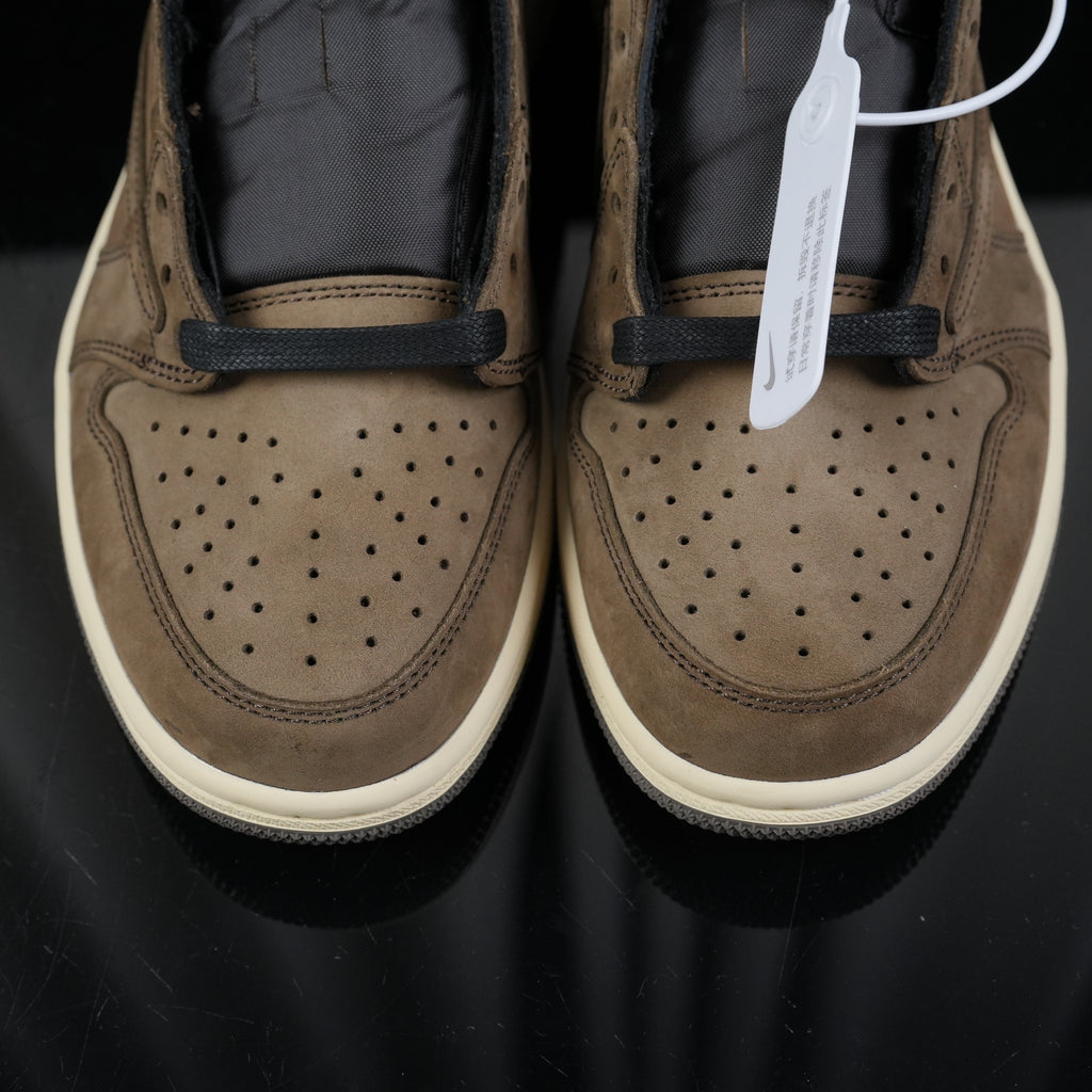 Jordan 1 Low Design-Inspired - "Travis Scott" "Cocoa Brown" - TS-COCOABRWN-065
