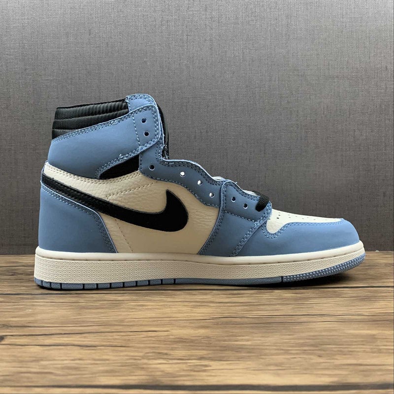 Jordan 1 High Design-Inspired - "Travis Scott UNC" - AJ1-TSUNC-059 - Sole Revival and Redemption LLC