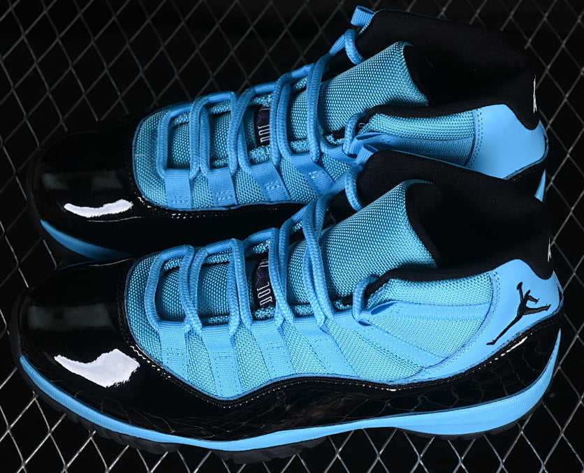 Jordan 11 Design‑Inspired “Carolina "UNC" Blue & Black” Custom Fantasy Build 1125