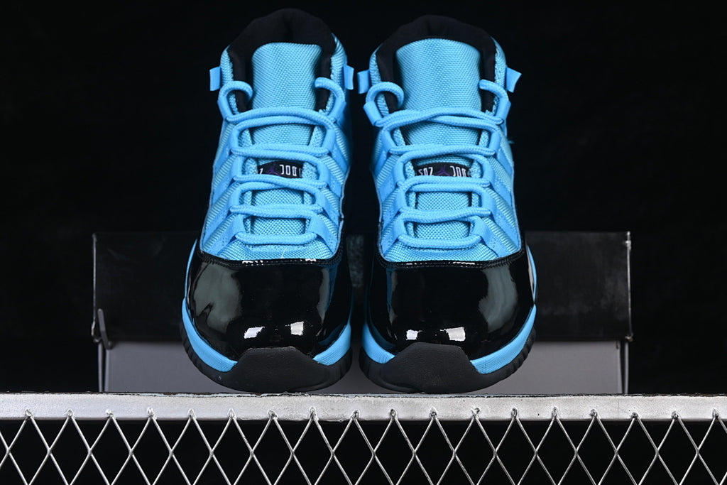 Jordan 11 Design‑Inspired “Carolina "UNC" Blue & Black” Custom Fantasy Build 1125