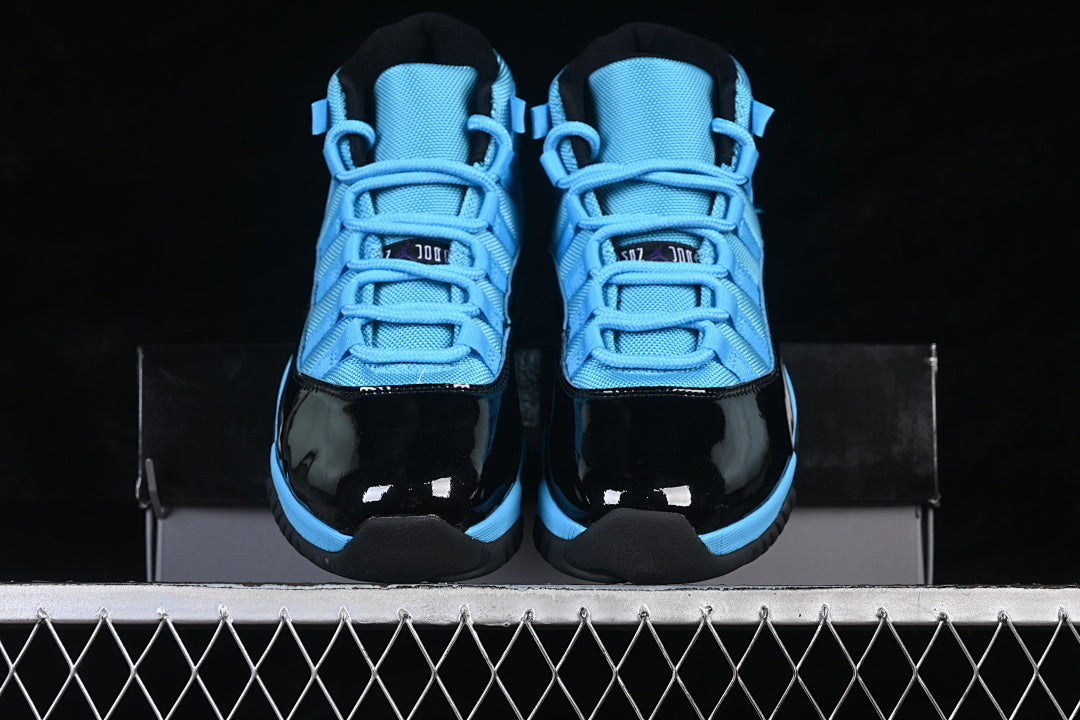Jordan 11 Design‑Inspired “Carolina "UNC" Blue & Black” Custom Fantasy Build 1125