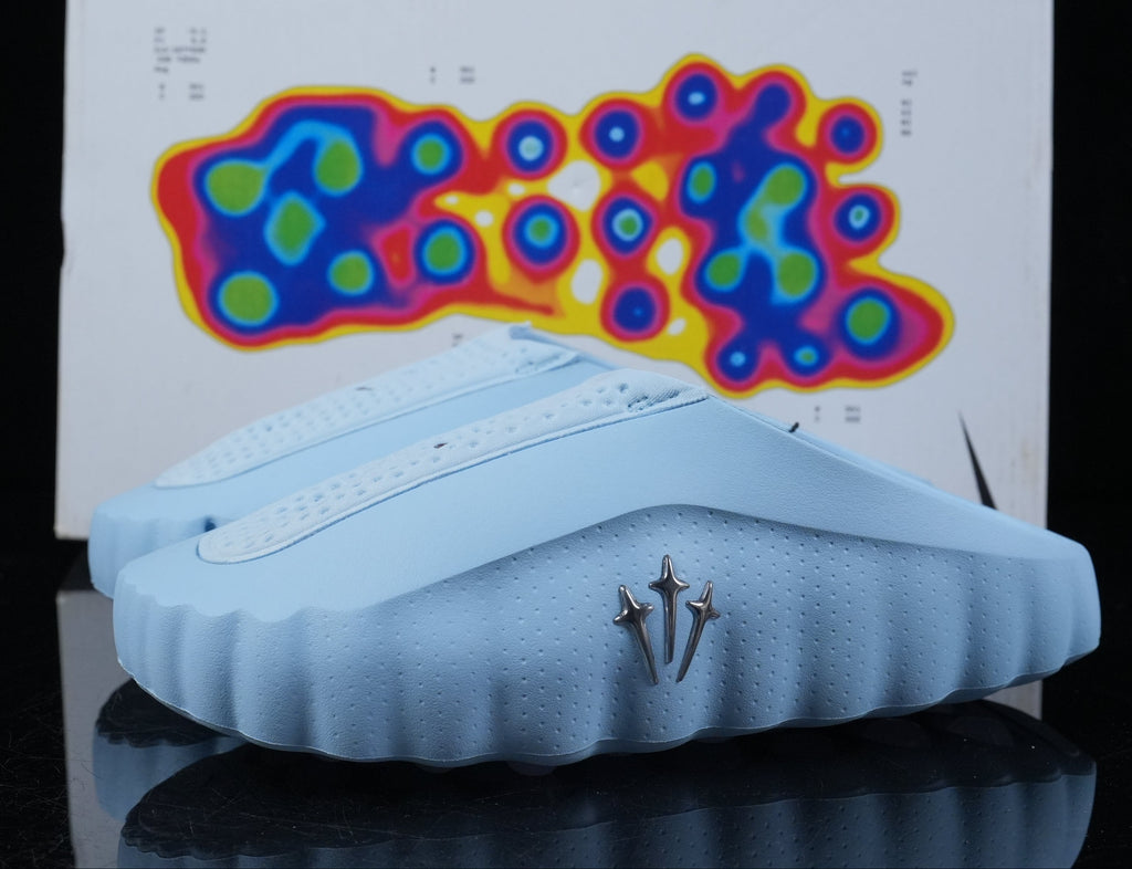 Nike Mind 001 Slides — Design‑Inspired Footwear- NOCTA - Carolina Blue