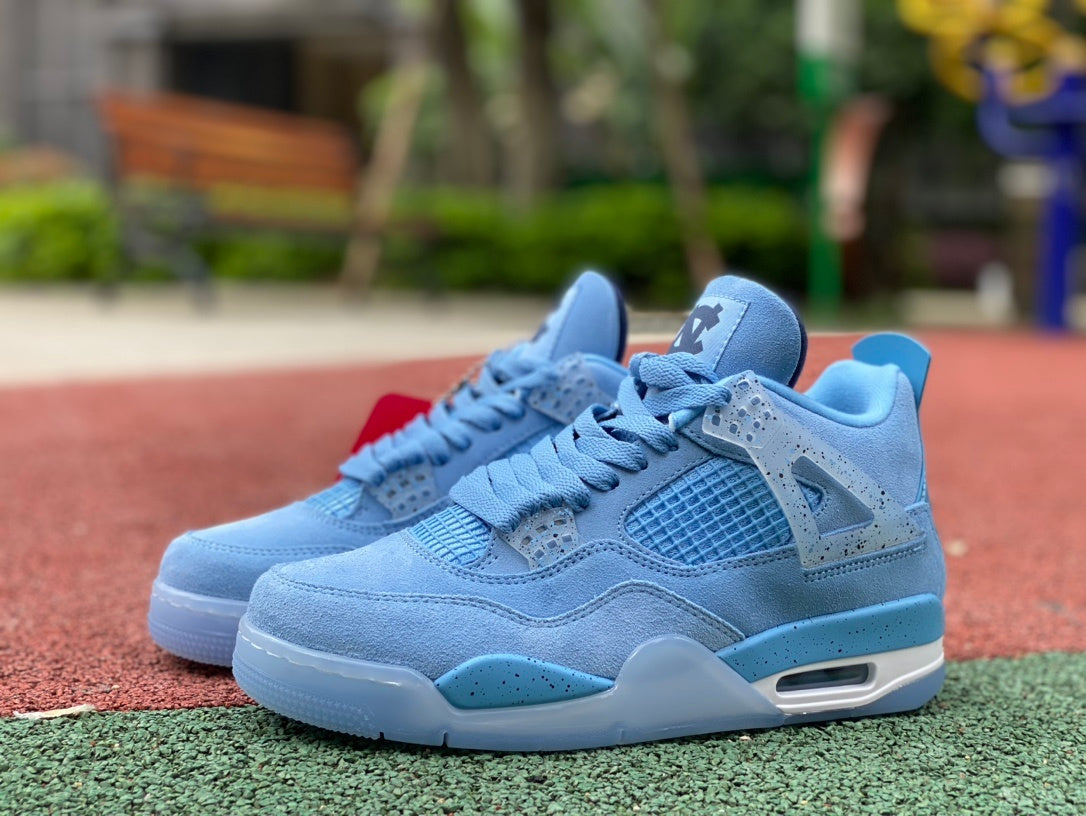 452 — Jordan 4 “Collegiate PE Series” — Tribute Custom (4 Teams)