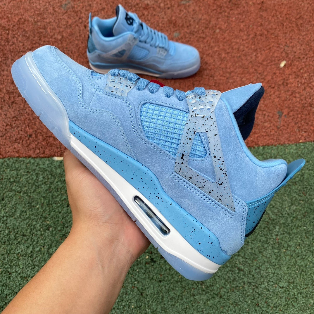 452 — Jordan 4 “Collegiate PE Series” — Tribute Custom (4 Teams)
