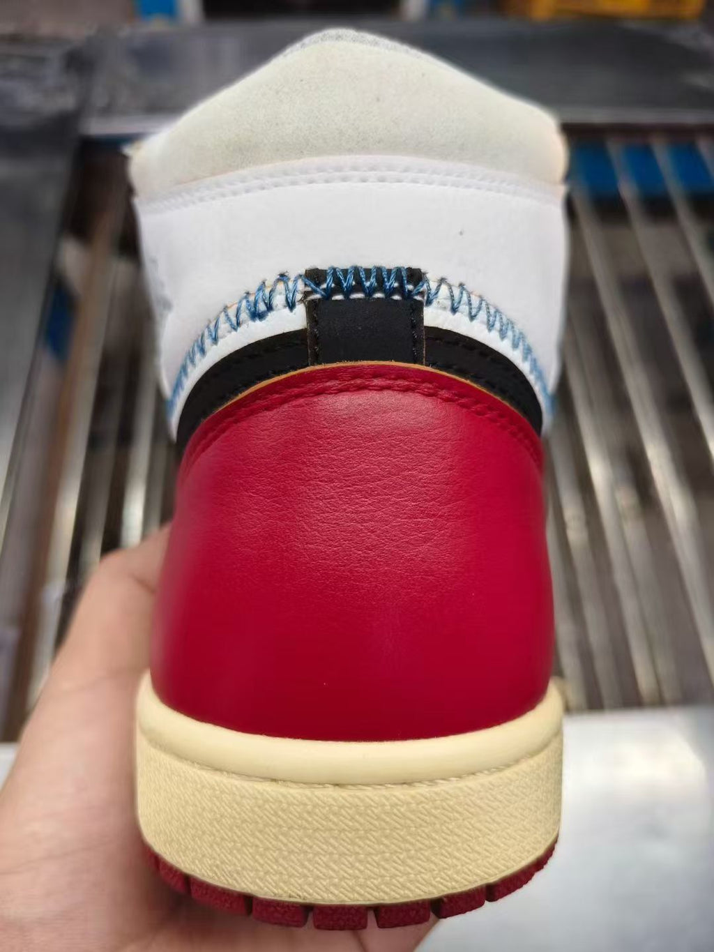 025 — Jordan 1 High “Union Black Toe” — Design‑Inspired