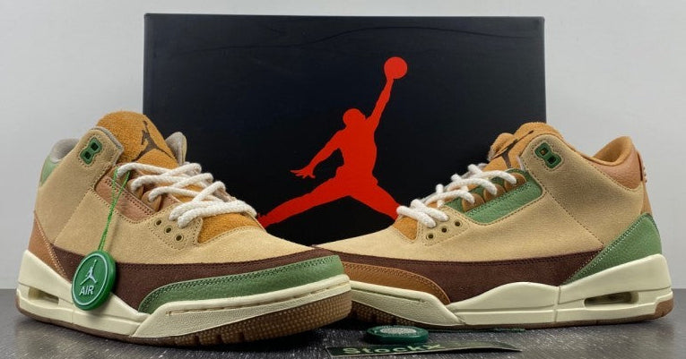 343 — Jordan 3 “Voodoo” — Fantasy Colorway Custom Tribute