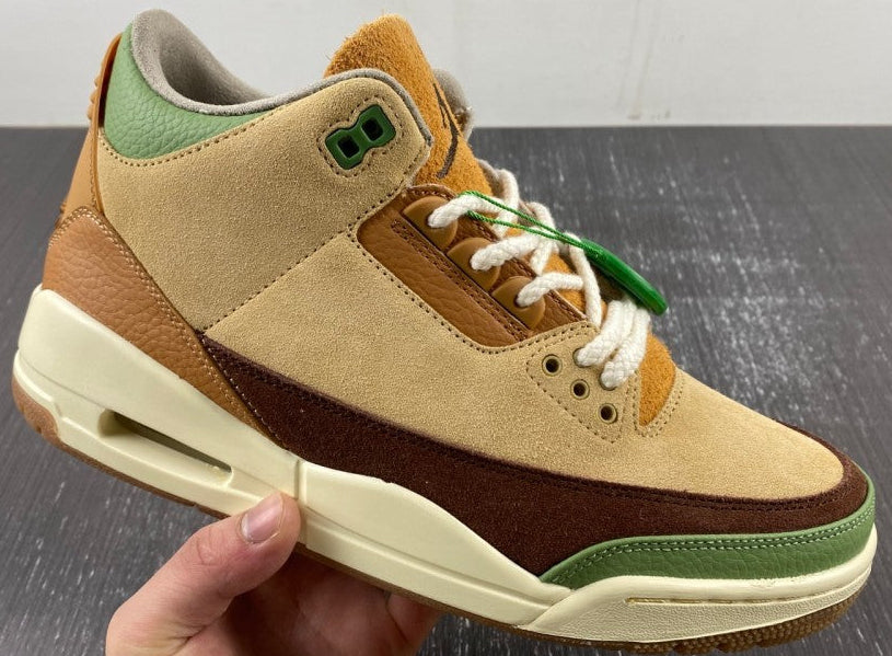 343 — Jordan 3 “Voodoo” — Fantasy Colorway Custom Tribute