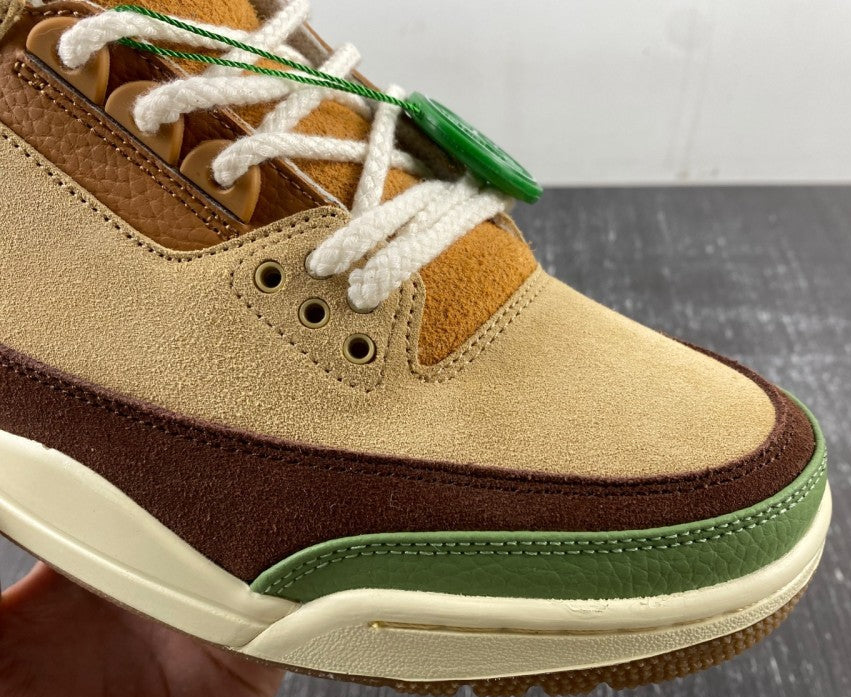 343 — Jordan 3 “Voodoo” — Fantasy Colorway Custom Tribute