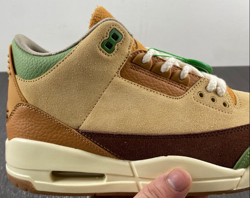 343 — Jordan 3 “Voodoo” — Fantasy Colorway Custom Tribute