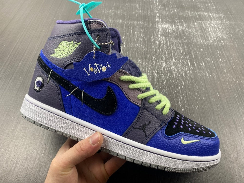 042 — Jordan 1  “Zion Voodoos" — Design‑Inspired Fantasy Pair