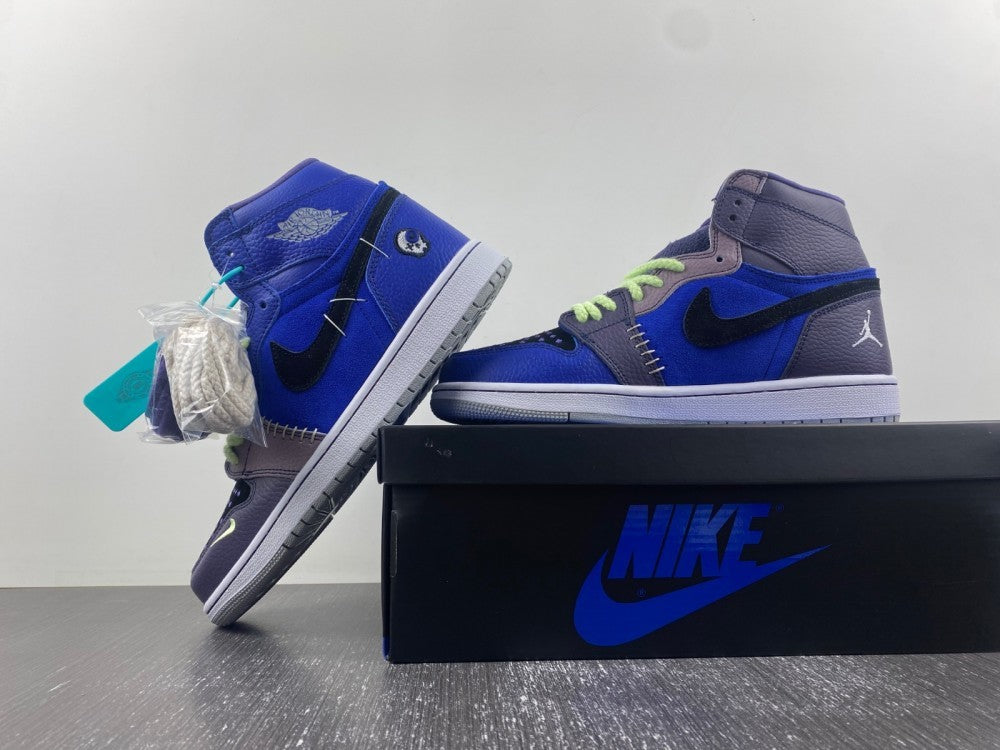 042 — Jordan 1  “Zion Voodoos" — Design‑Inspired Fantasy Pair