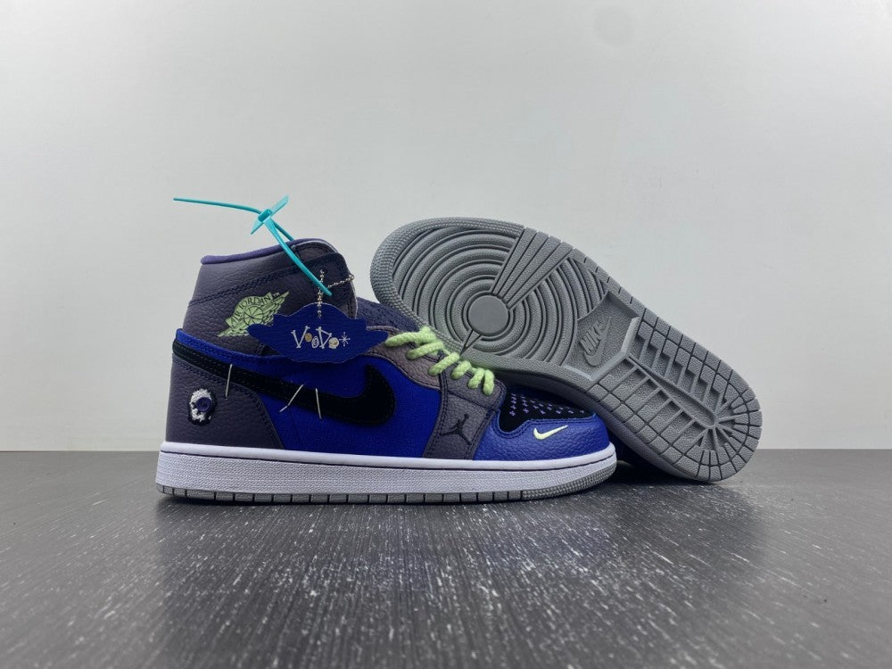 042 — Jordan 1  “Zion Voodoos" — Design‑Inspired Fantasy Pair