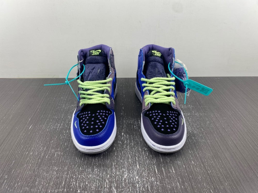 042 — Jordan 1  “Zion Voodoos" — Design‑Inspired Fantasy Pair