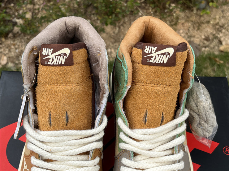 042 — Jordan 1  “Zion Voodoos" — Design‑Inspired Fantasy Pair