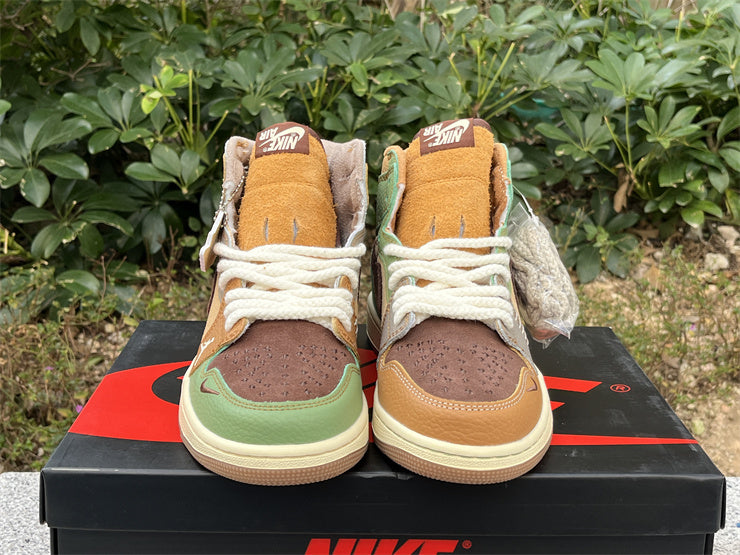 042 — Jordan 1  “Zion Voodoos" — Design‑Inspired Fantasy Pair