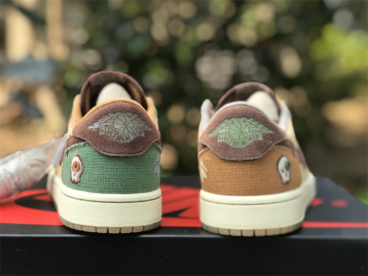 Jordan 1 Lows - Design‑Inspired - Zion “Voodoos” - Tributes - AJ1‑LOW‑047