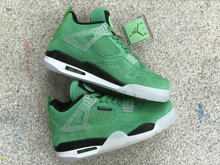 Jordan 4 — Design-Inspired "Wahlburgers" Custom Tribute Build AJ4-WAHLBURGER-409
