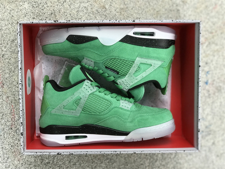Jordan 4 — Design-Inspired "Wahlburgers" Custom Tribute Build AJ4-WAHLBURGER-409
