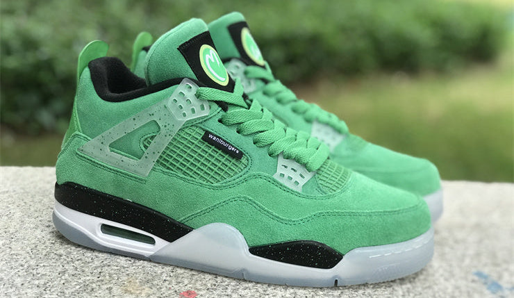 Jordan 4 — Design-Inspired "Wahlburgers" Custom Tribute Build AJ4-WAHLBURGER-409