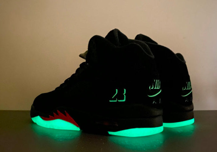 Jordan 5 – Design-Inspired "Halloween Edition" 2.0 Custom Tribute Build AJ5-HALLOWN2-537