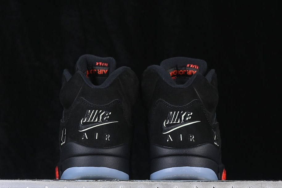 Jordan 5 – Design-Inspired "Halloween Edition" 2.0 Custom Tribute Build AJ5-HALLOWN2-537