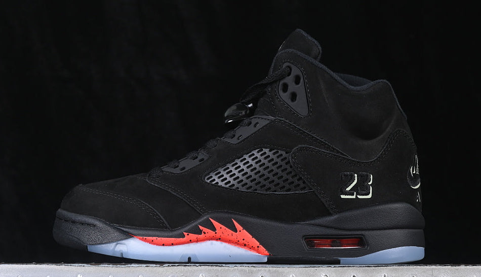 Jordan 5 – Design-Inspired "Halloween Edition" 2.0 Custom Tribute Build AJ5-HALLOWN2-537