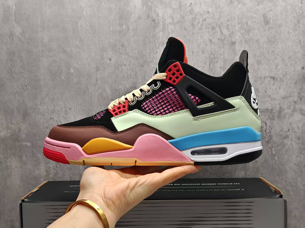 453 — J Balvin x Air Jordan 4 “Multicolor” — Early Access Design‑Inspired Tribute Customs