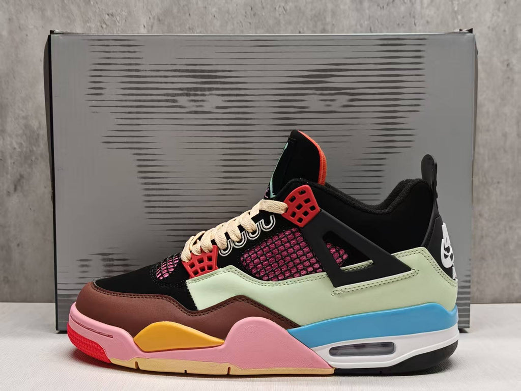 453 — J Balvin x Air Jordan 4 “Multicolor” — Early Access Design‑Inspired Tribute Customs