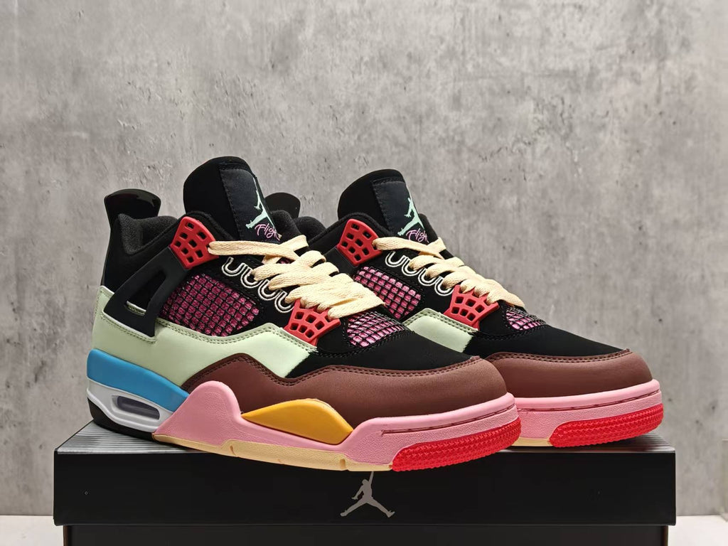 453 — J Balvin x Air Jordan 4 “Multicolor” — Early Access Design‑Inspired Tribute Customs