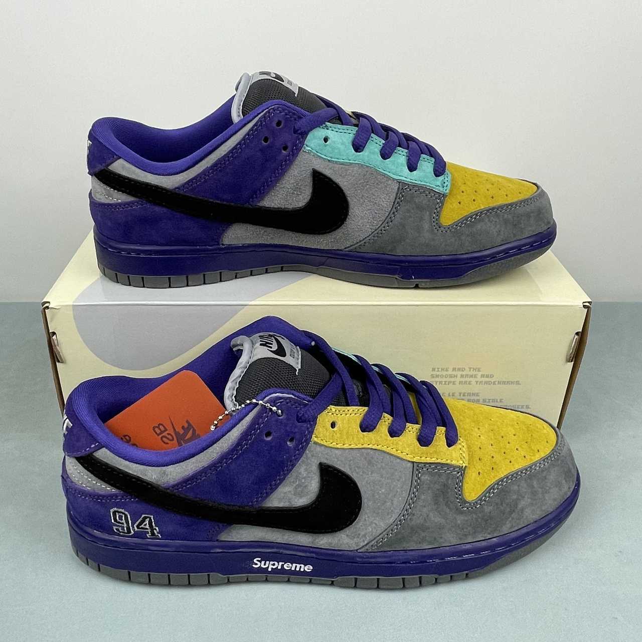 Nike SB Dunk Low – Design-Inspired "What the Supreme" Custom Tribute Build SBDNK‑073