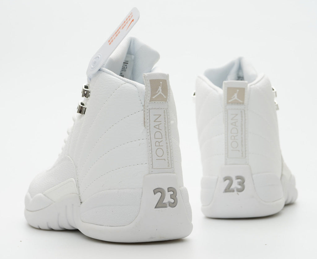 1217 — Jordan 12 “Triple White” — Design‑Inspired Tribute