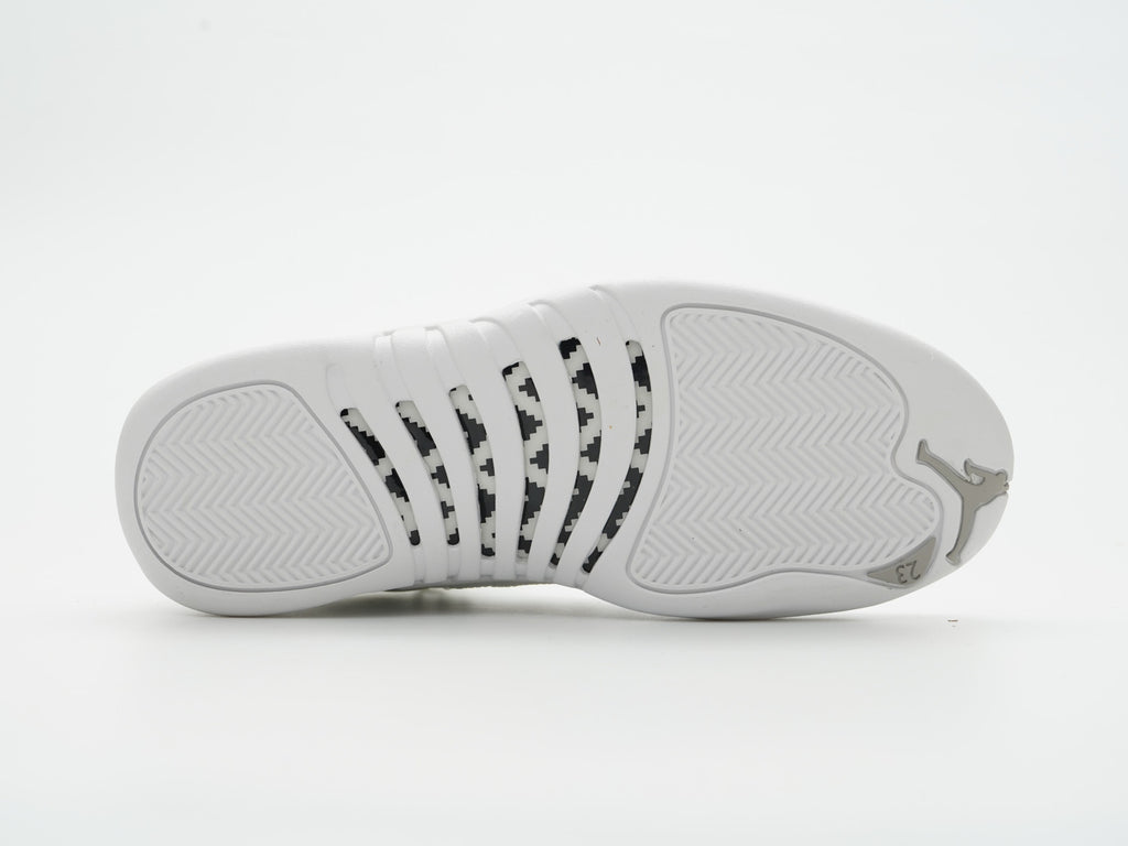 1217 — Jordan 12 “Triple White” — Design‑Inspired Tribute