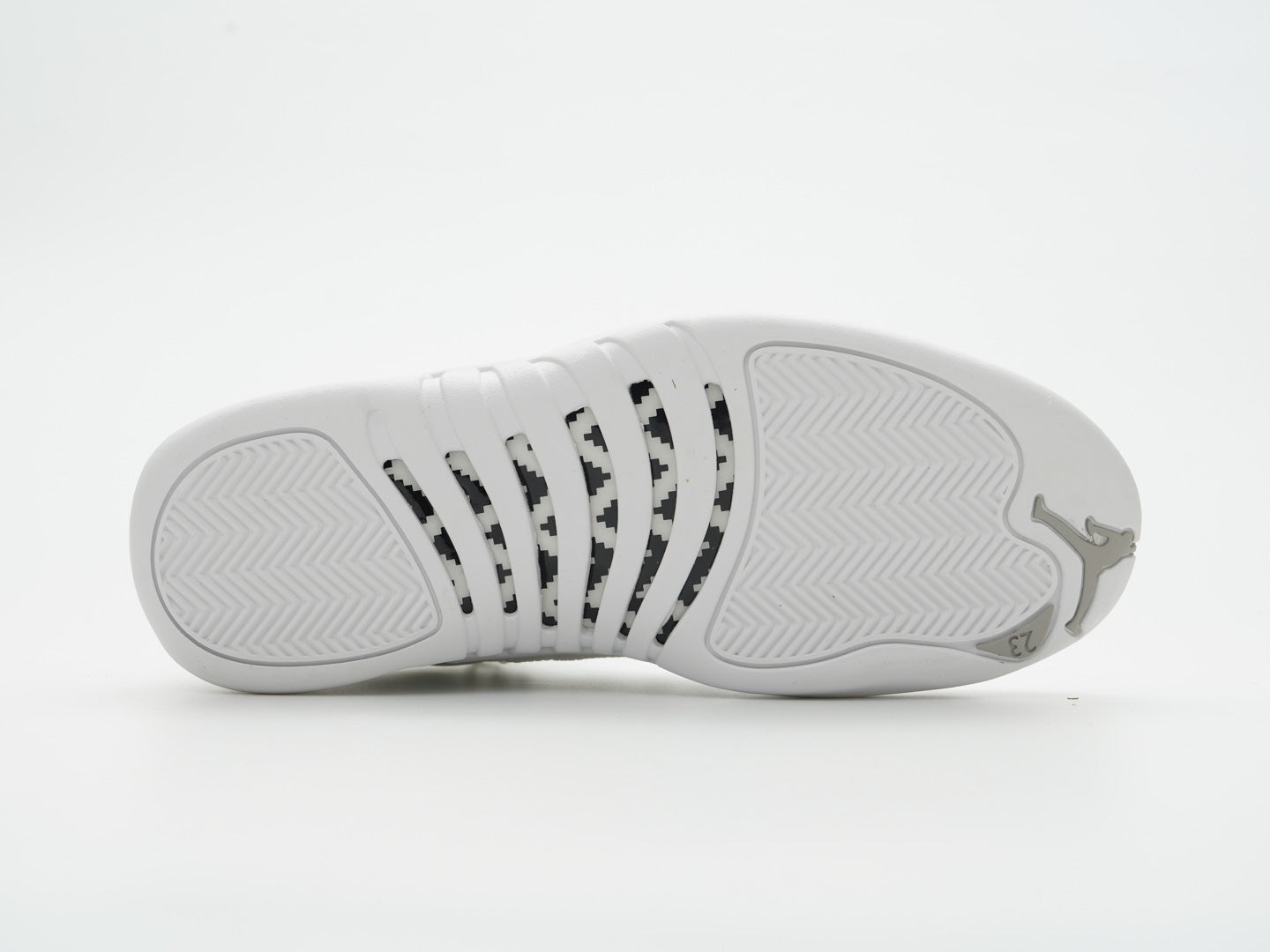 1217 — Jordan 12 “Triple White” — Design‑Inspired Tribute