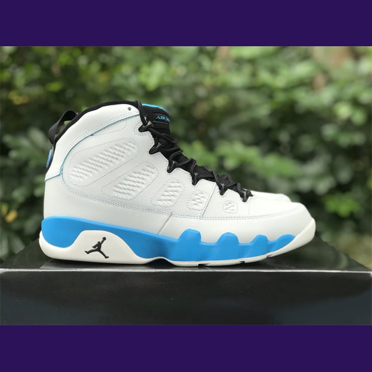 Jordan 9 – Design-Inspired "UNC" Custom Tribute Build AJ9-UNC-907 - Sole Revival and Redemption LLC