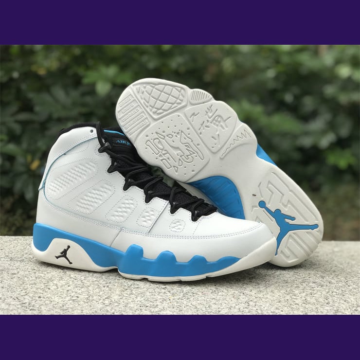 Jordan 9 – Design-Inspired "UNC" Custom Tribute Build AJ9-UNC-907 - Sole Revival and Redemption LLC