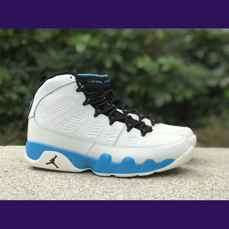 Jordan 9 – Design-Inspired "UNC" Custom Tribute Build AJ9-UNC-907 - Sole Revival and Redemption LLC