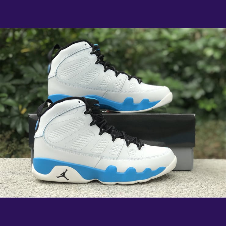 Jordan 9 – Design-Inspired "UNC" Custom Tribute Build AJ9-UNC-907 - Sole Revival and Redemption LLC