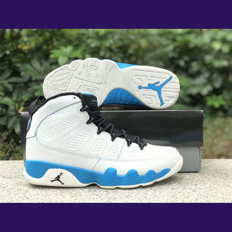 Jordan 9 – Design-Inspired "UNC" Custom Tribute Build AJ9-UNC-907 - Sole Revival and Redemption LLC