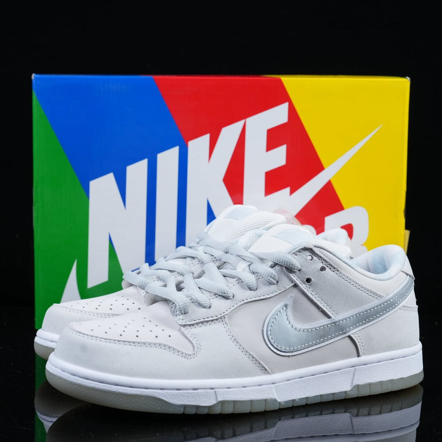 Nike SB Dunk Low Design-Inspired - "White Lobsters" - SBDNK-LOBWHT-006 - Sole Revival and Redemption LLC