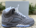 518 — Jordan 5 “Wolf Grey” — Design‑Inspired Sneaker