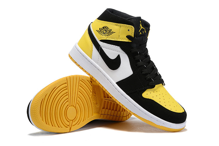 044 — Jordan 1 Mid “Yellow Toe” — Design‑Inspired