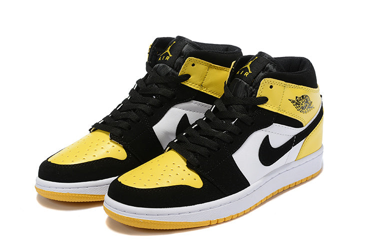 044 — Jordan 1 Mid “Yellow Toe” — Design‑Inspired